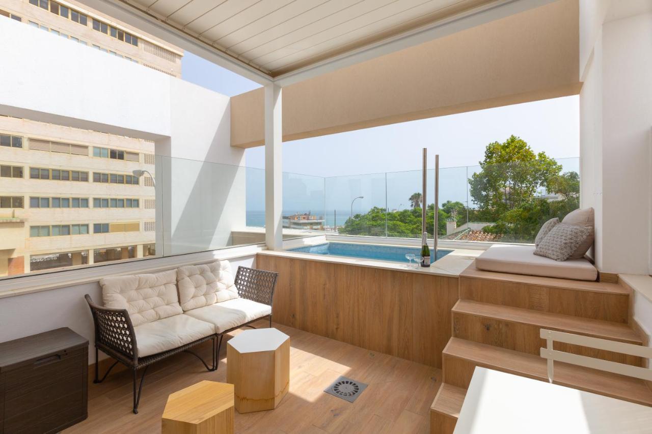 Ferienwohnung Terraza Del Mar: Apartamento Con Terraza Y Piscina Torremolinos Exterior foto